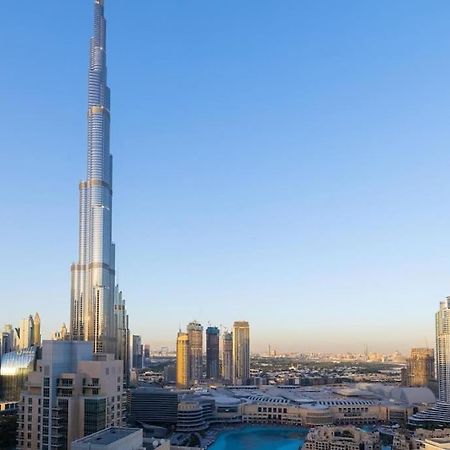 Luxury Burj Khalifa View - Mins Walking Dubai Mall Apartment Exterior photo